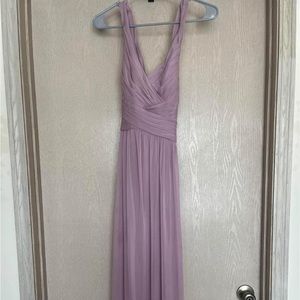 David’s Bridal Bridesmaid Dress (Quartz, Size 2-4)
